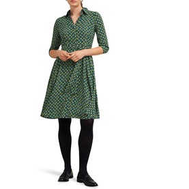 Alex Printed Shirt Dress