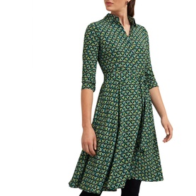 Alex Printed Shirt Dress