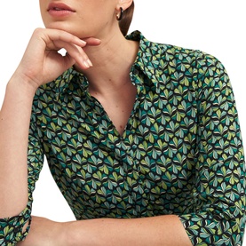 Alex Printed Shirt Dress