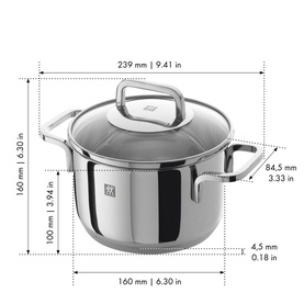 Quadro Five-Piece Cookware Set