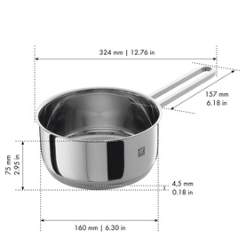 Quadro Five-Piece Cookware Set