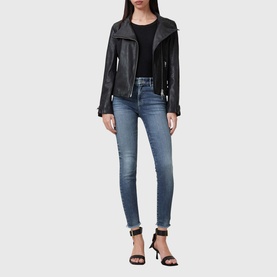 Miller Push Up Mid-Rise Skinny Jeans