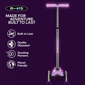 Maxi Micro Glow LED Scooter