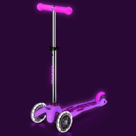 Mini Micro Glow LED Scooter