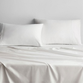 500 Thread Count Fitted Sheet Snow