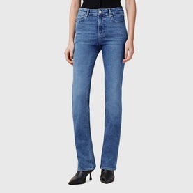 Haldan Mid-Rise Slim Bootcut Jeans