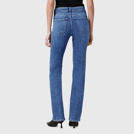 Haldan Mid-Rise Slim Bootcut Jeans