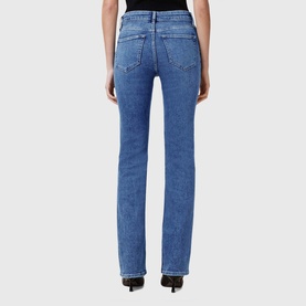 Haldan Mid-Rise Slim Bootcut Jeans