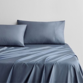 500 Thread Count Standard Pillowcase Pair Atlantic