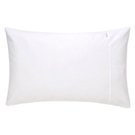 500 Thread Count Standard Pillowcase Pair Snow