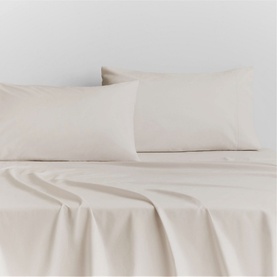 500 Thread Count Fitted Sheet Chalk
