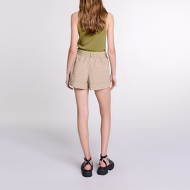 Ribbed Logo Tank Top