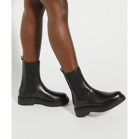 Palmo Chunky Leather Chelsea Boots