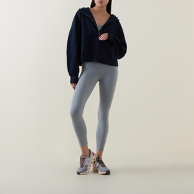 Scuba Oversized Half-Zip Hoodie