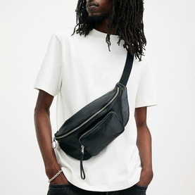 Spitalfields Leather Bum Bag