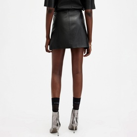 Renai Leather Mini Skirt