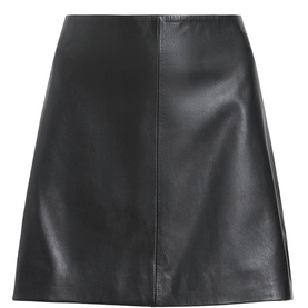 Renai Leather Mini Skirt