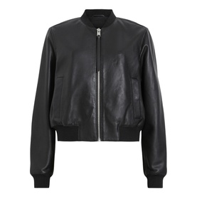 Orten Leather Bomber Jacket