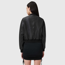 Orten Leather Bomber Jacket