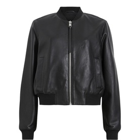Orten Leather Bomber Jacket