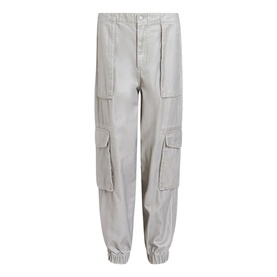 Freda Metallic Coated Cargo Trousers