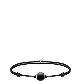 Karma Secret Obsidian Bead Bracelet