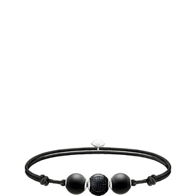 Karma Secret Obsidian Bead Bracelet