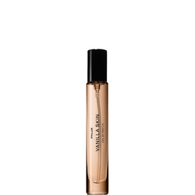 PHLUR Vanilla Skin Eau de Parfum 9.5ml travel-size rollerball in warm amber glass with black cap