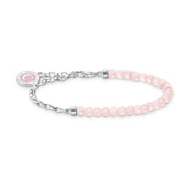 Rose Quartz Charm Bracelet