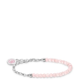 Rose Quartz Charm Bracelet