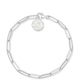 Paperclip Logo Charm Bracelet