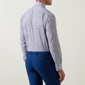 Flower Single Cuff Formal Shirt