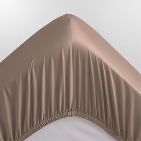 1000 Thread Count Fitted Sheet Mocha