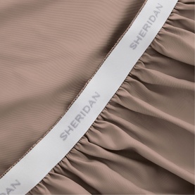 1000 Thread Count Fitted Sheet Mocha
