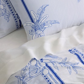 Sierra Duvet Cover Set Capri Blue
