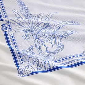 Sierra Duvet Cover Set Capri Blue