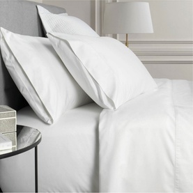 1000 Thread Count Standard Pillowcase Pair Snow