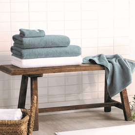 Living Textures Towel Misty Teal