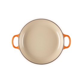 Signature Cast Iron Shallow Casserole Dish 22cm