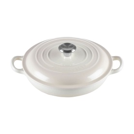 Signature Cast Iron Shallow Casserole Dish 22cm