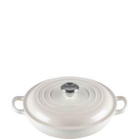 Signature Cast Iron Shallow Casserole Dish 22cm