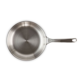 3-Ply Stainless Steel Uncoated Frying Pan 24cm