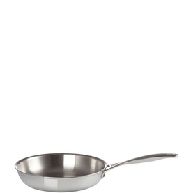 3-Ply Stainless Steel Uncoated Frying Pan 24cm