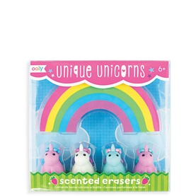 Unique Unicorns Scented Erasers
