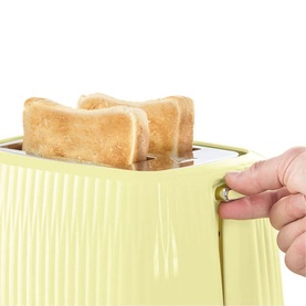 Yellow Eden 2 Slice Toaster