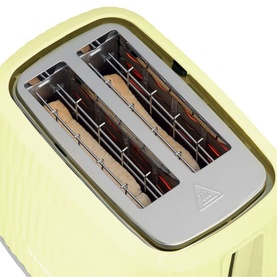 Yellow Eden 2 Slice Toaster