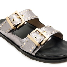 Magda Studded Slides