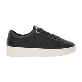 Egent Quilted Platform Lace-Up Trainers