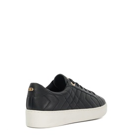 Egent Quilted Platform Lace-Up Trainers