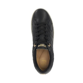 Egent Quilted Platform Lace-Up Trainers